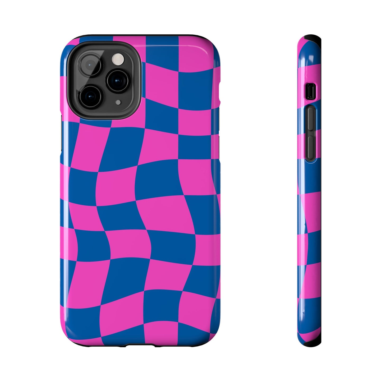Alpine Pink - Checkered Flag Phone Case