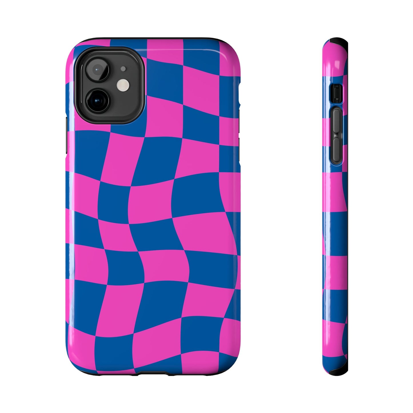 Alpine Pink - Checkered Flag Phone Case