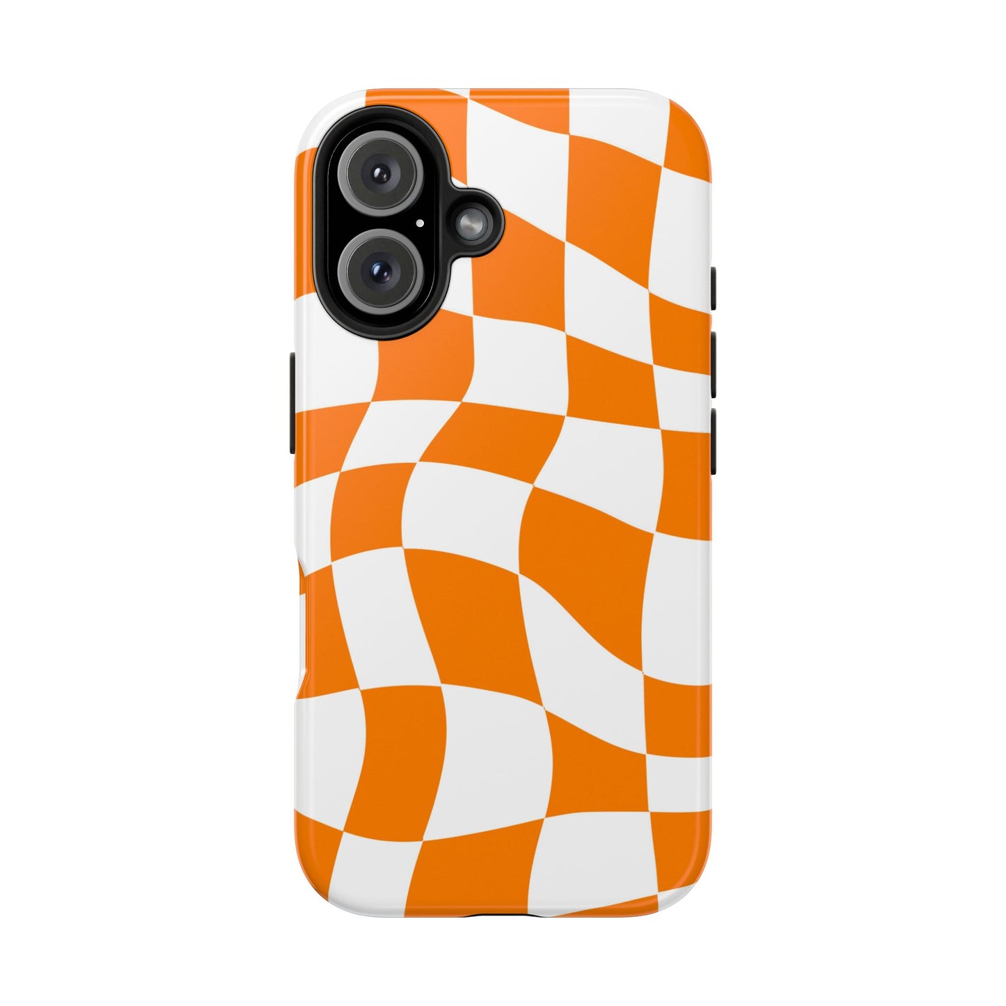 McLaren Orange - Checkered Flag Phone Case