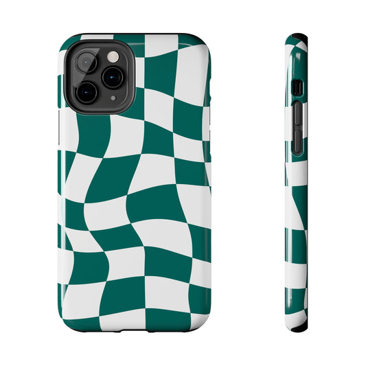 Aston Martin Green - Checkered Flag Phone Case