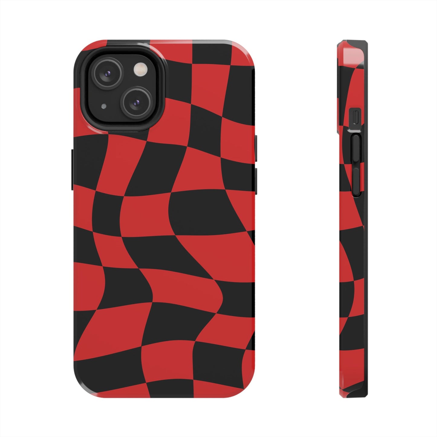 Haas Red - Checkered Flag Phone Case