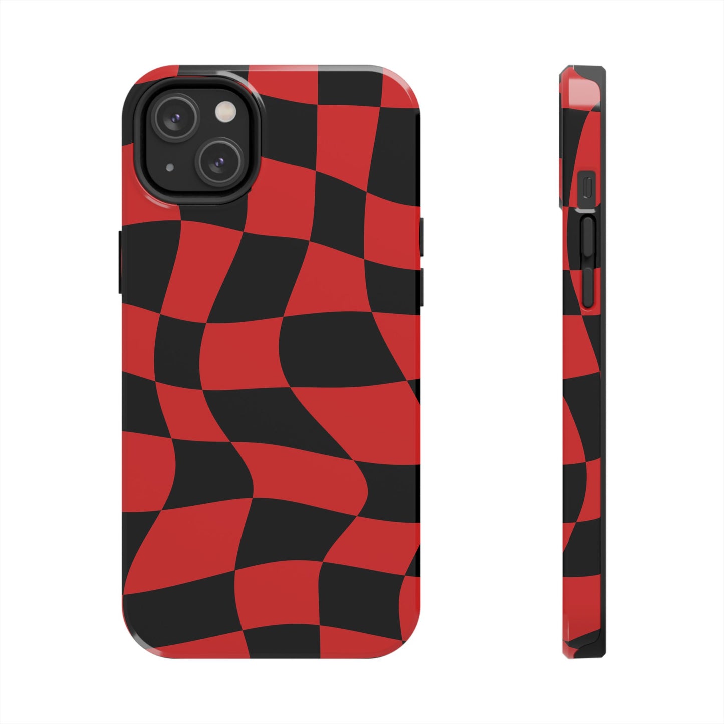Haas Red - Checkered Flag Phone Case