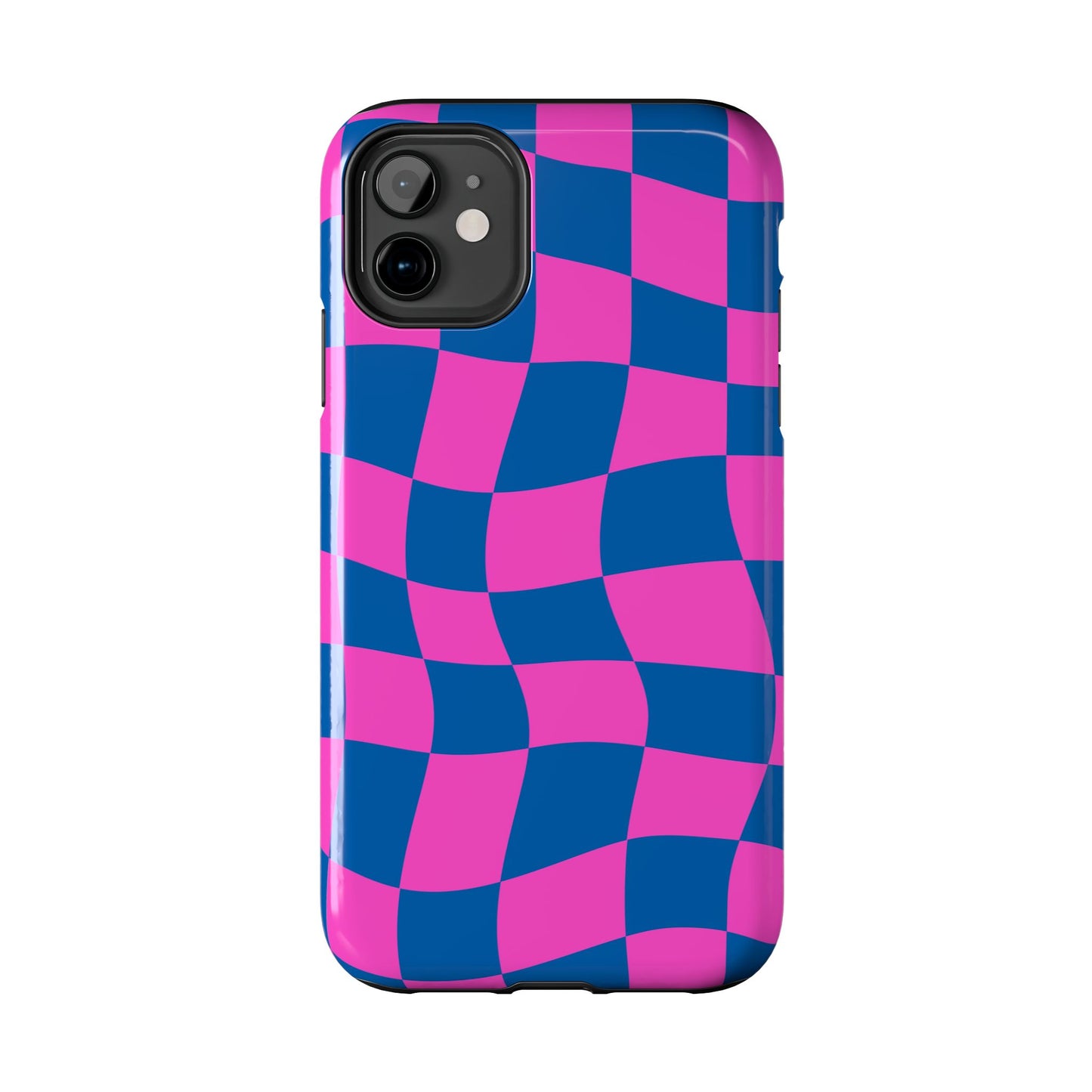 Alpine Pink - Checkered Flag Phone Case