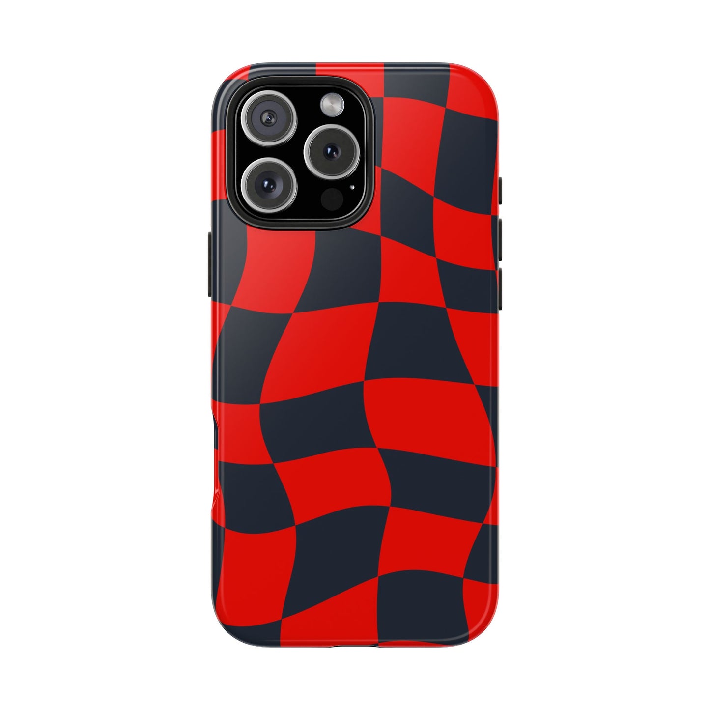 RedBull Crimson - Checkered Flag Phone Case