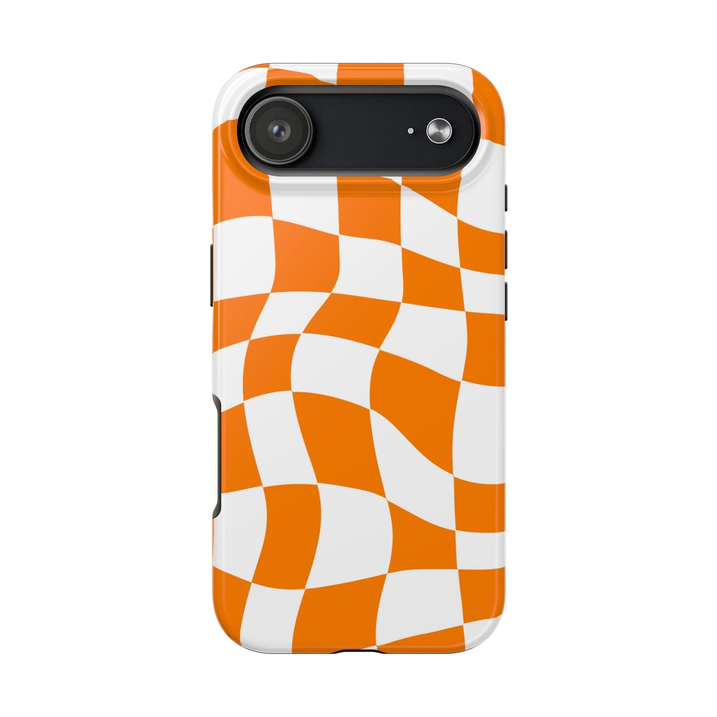 McLaren Orange - Checkered Flag Phone Case