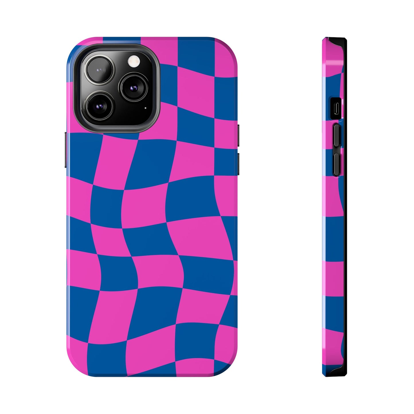 Alpine Pink - Checkered Flag Phone Case