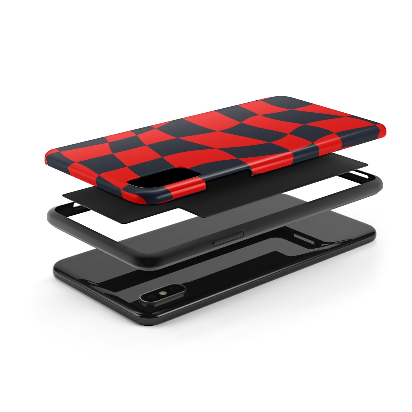 RedBull Crimson - Checkered Flag Phone Case