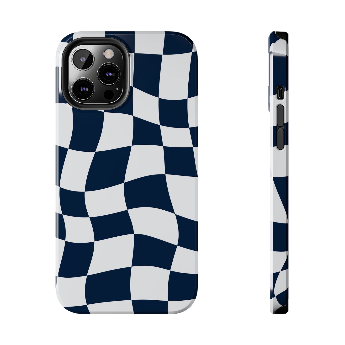 AlphaTauri Blue - Checkered Flag Phone Case