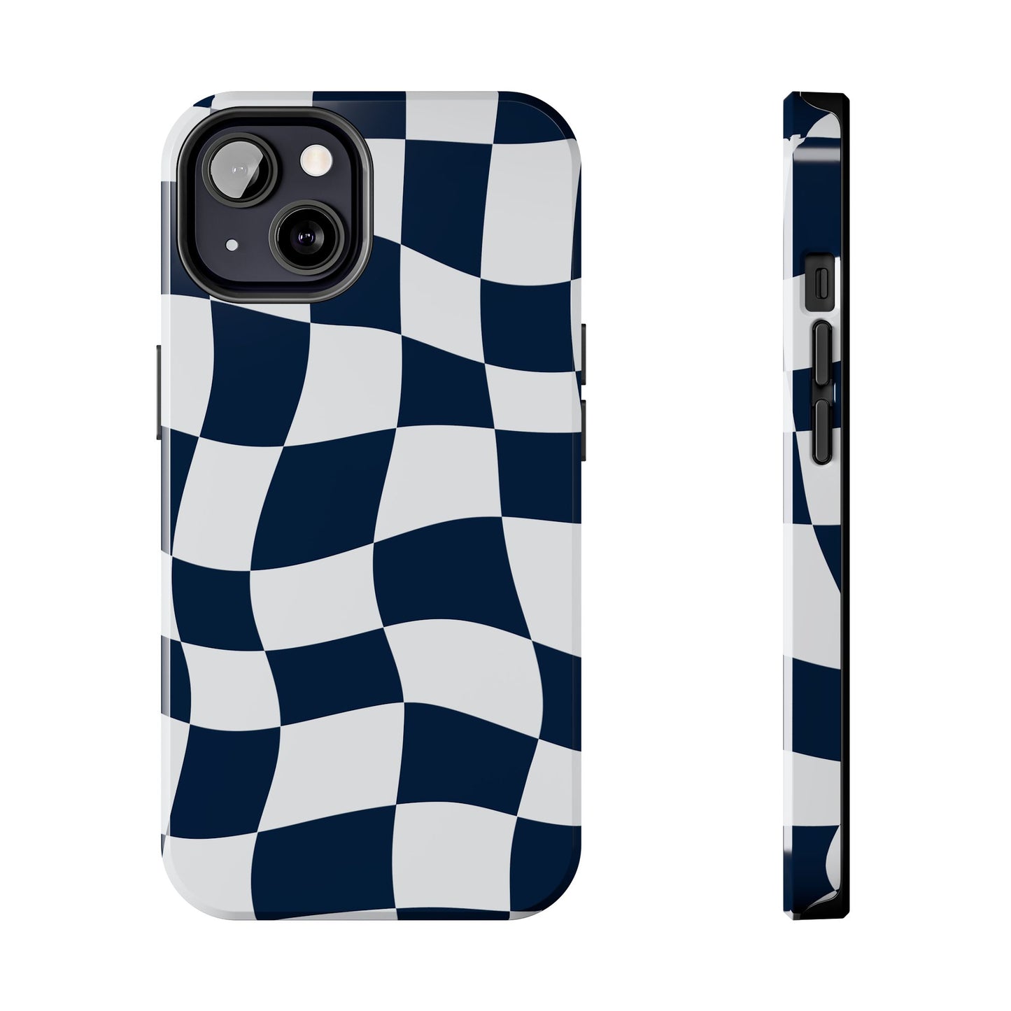 Racing Bulls Blue - Checkered Flag Phone Case