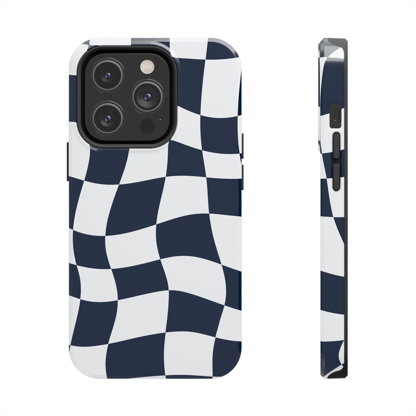 Racing Bulls Blue - Checkered Flag Phone Case