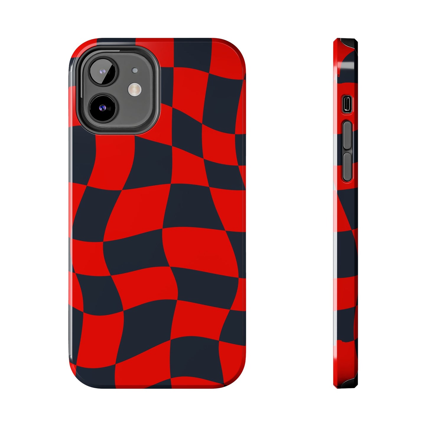 RedBull Crimson - Checkered Flag Phone Case