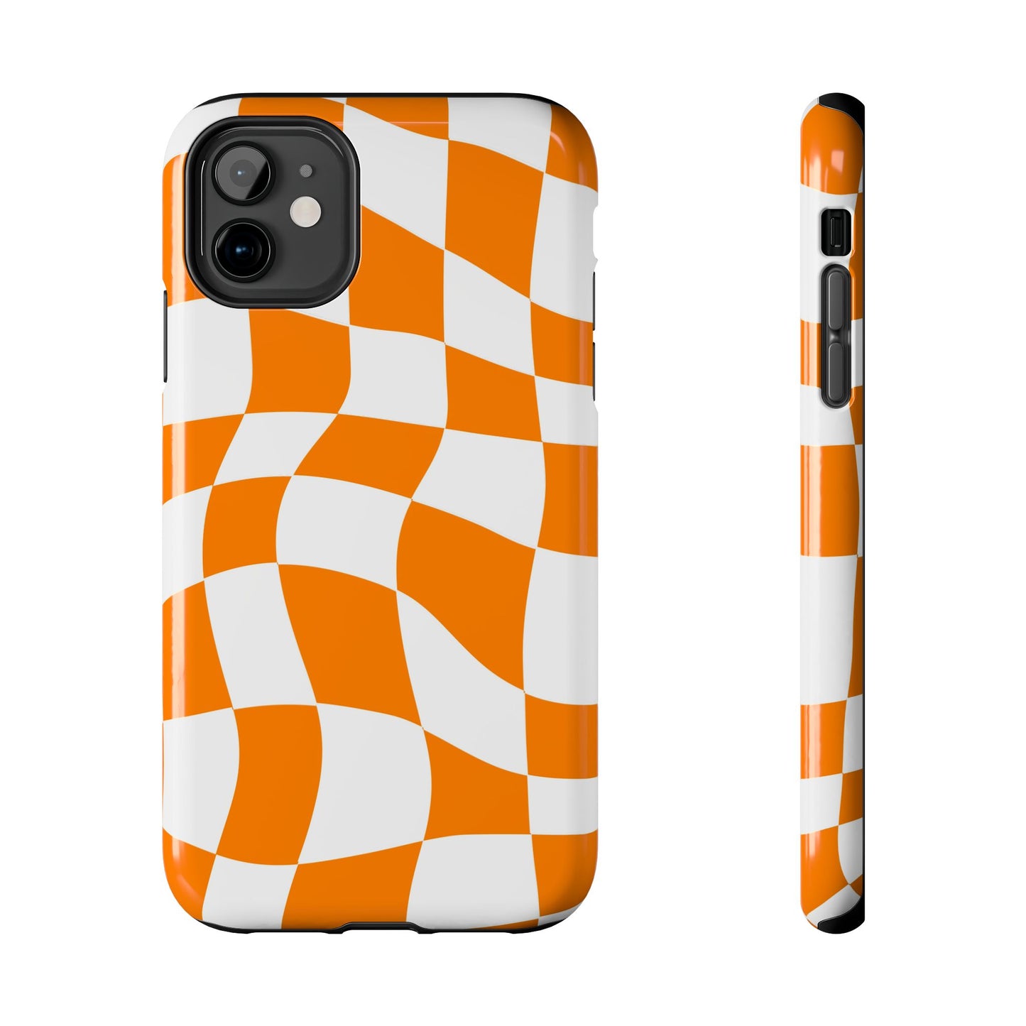 McLaren Orange - Checkered Flag Phone Case
