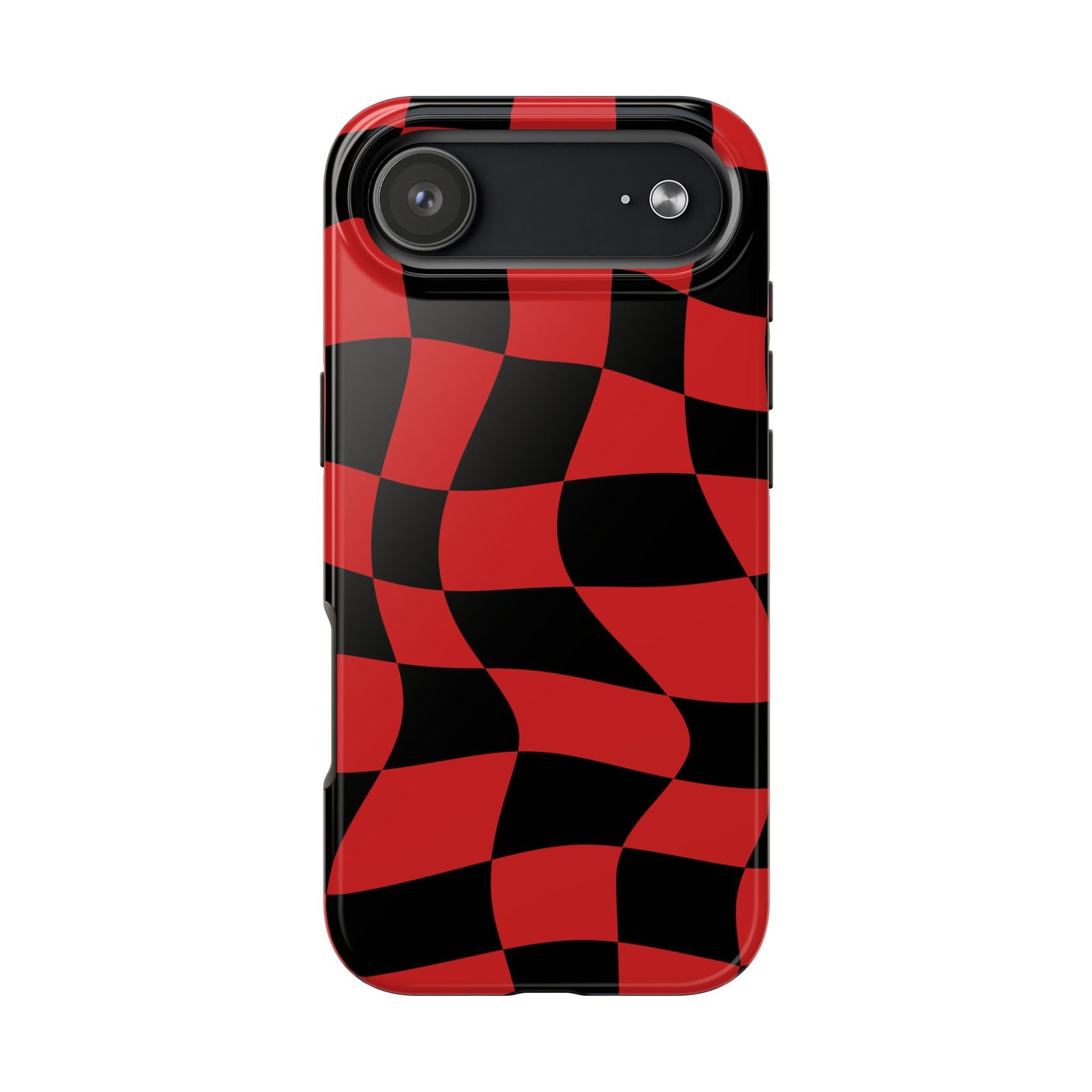 Haas Red - Checkered Flag Phone Case
