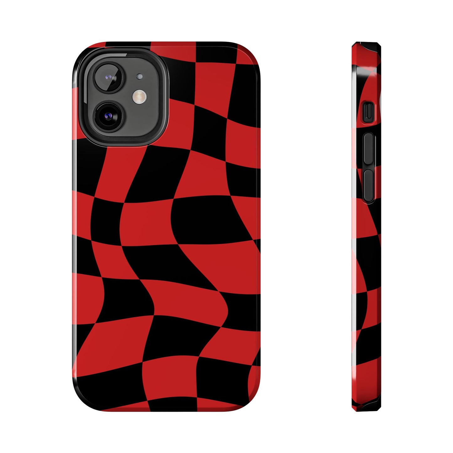 Haas Red - Checkered Flag Phone Case