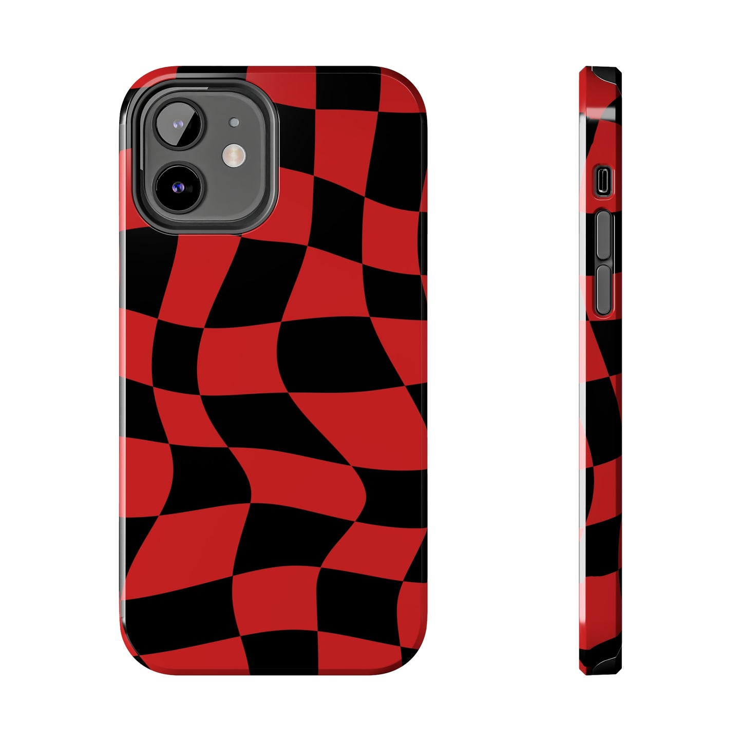 Haas Red - Checkered Flag Phone Case