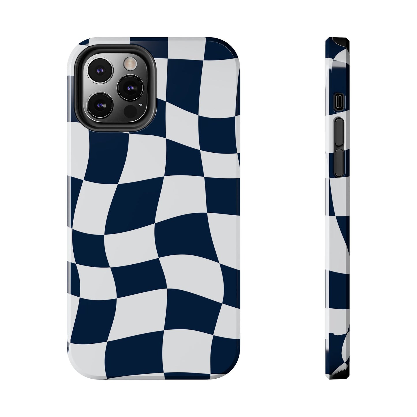 Racing Bulls Blue - Checkered Flag Phone Case