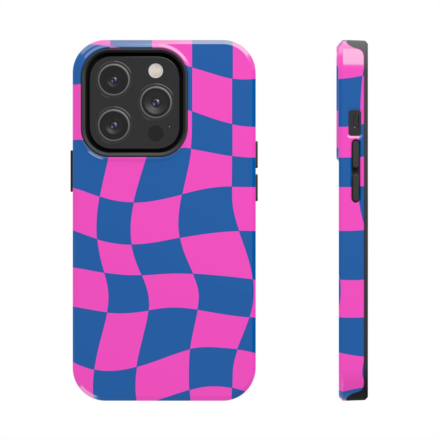 Alpine Pink - Checkered Flag Phone Case