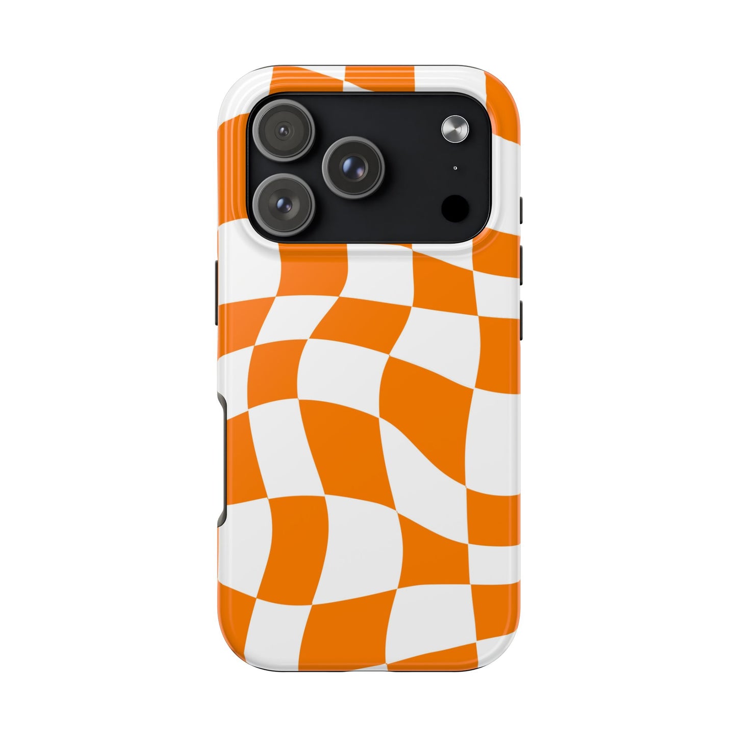 McLaren Orange - Checkered Flag Phone Case