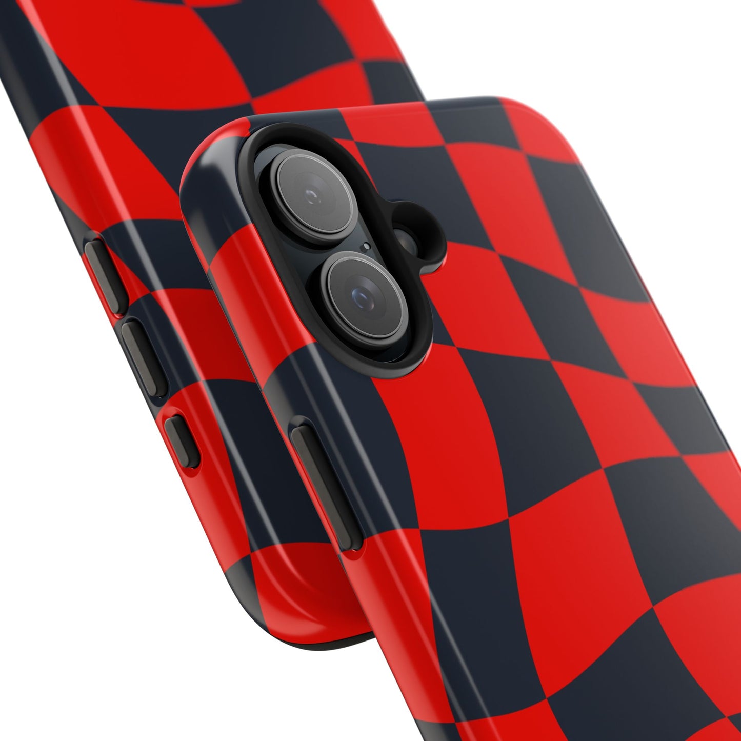 RedBull Crimson - Checkered Flag Phone Case