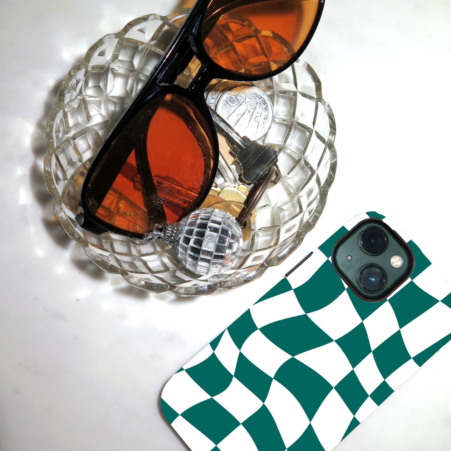 Aston Martin Green - Checkered Flag Phone Case